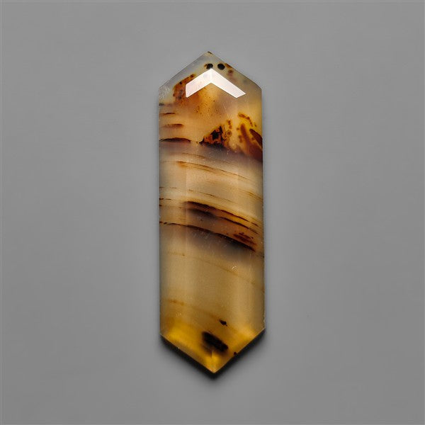 Step Cut Long Montana Agate
