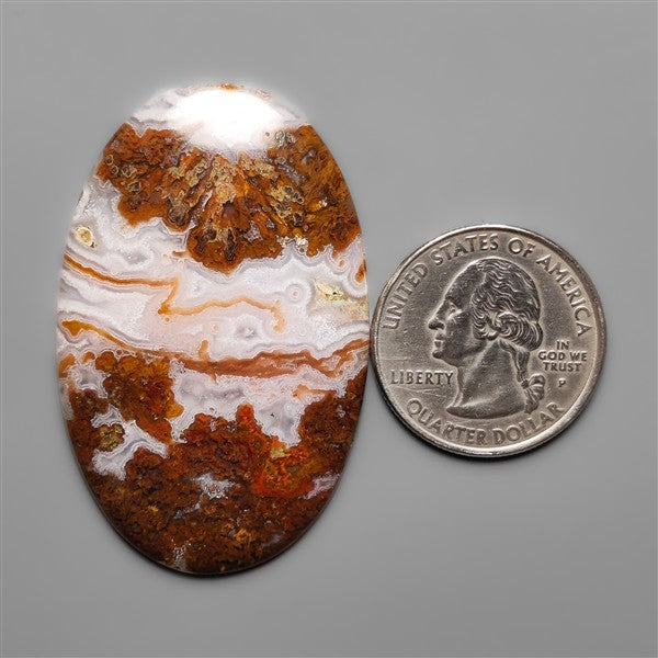 Agua Nueva Agate Gemstone Cabochon