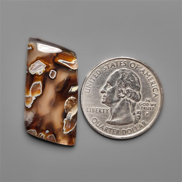 Turkish Tube Agate Cabochon