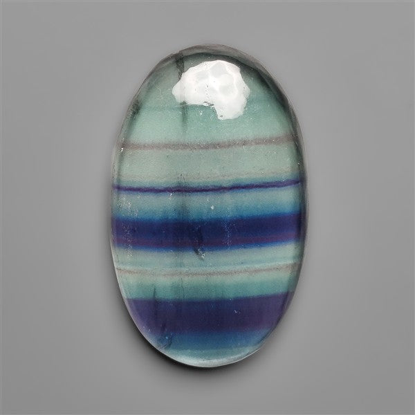 Belgian Teal Fluorite Cabochon