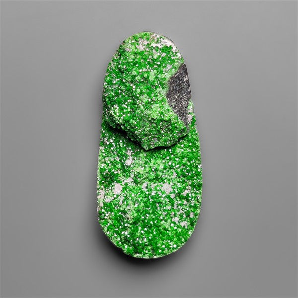 Rare Uvarovite Green Garnet Druzy