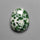 Chrome Diopside In Quartz Cabochon