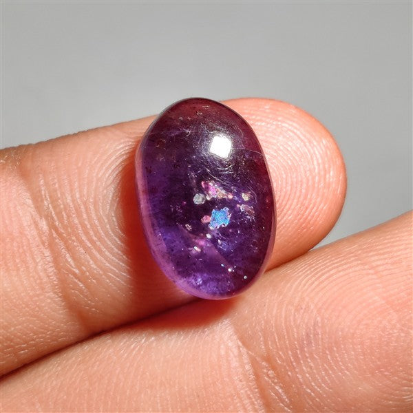 Bloodshot Iolite Sunstone Cabochon AAA