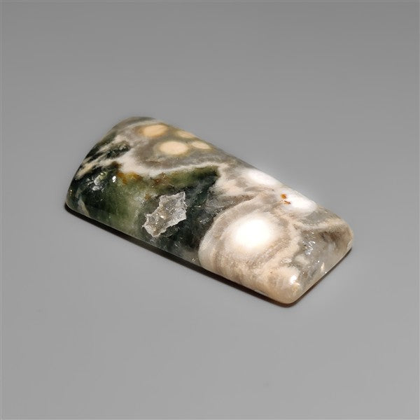 Orbicular Ocean Jasper Cabochon