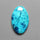 Azurite Shattuckite Cabochon