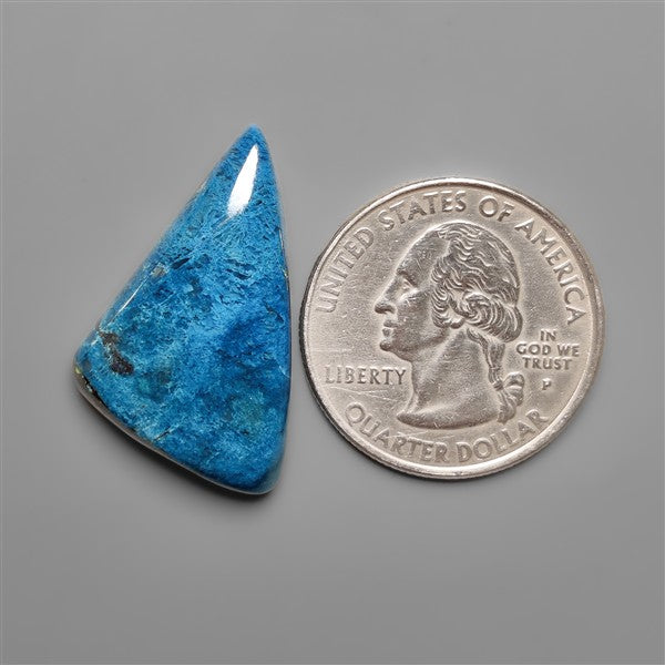Rare Deep Blue Azurite Cabochon