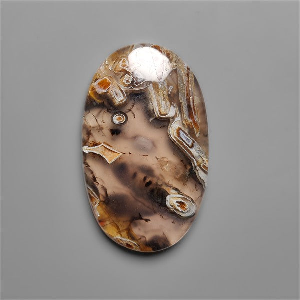 Turkish Tube Agate Cabochon