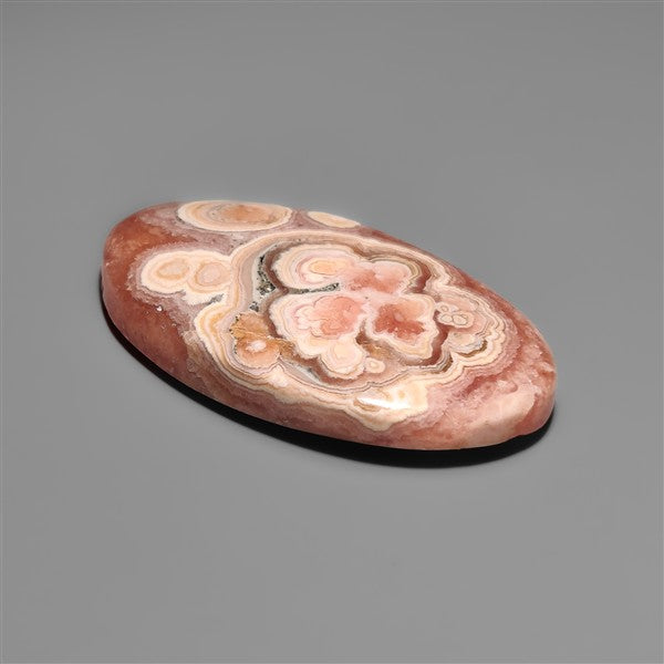 Rare Pattern Botryoidal Rhodochrosite Cabochon
