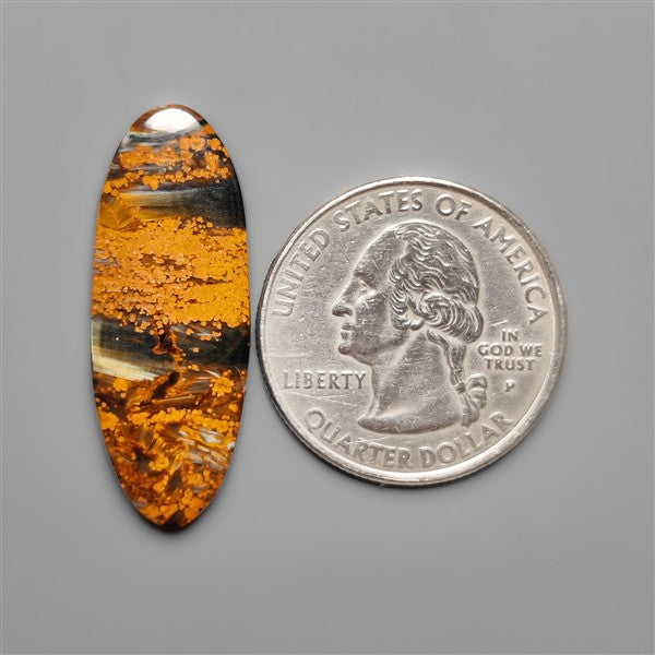 Golden Pietersite In Matrix Cabochon