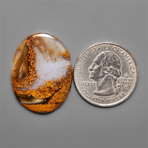 Golden Pietersite In Matrix Cabochon