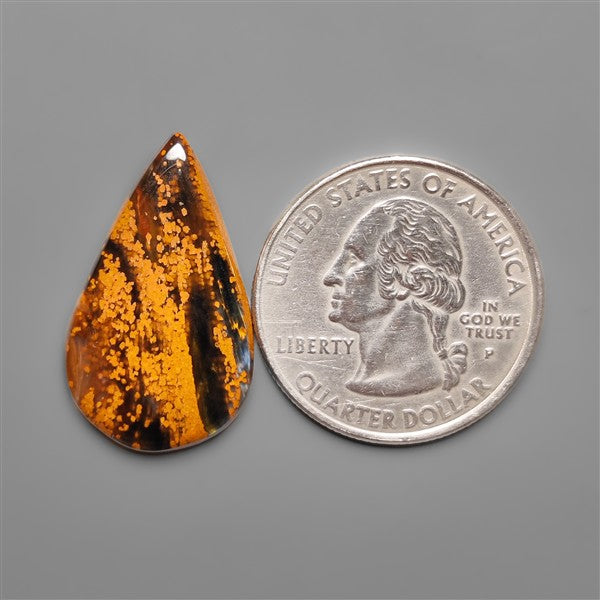 Golden Pietersite In Matrix Cabochon