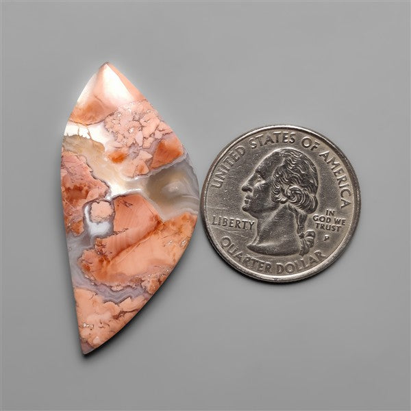 Cotton Candy Agate Cabochon