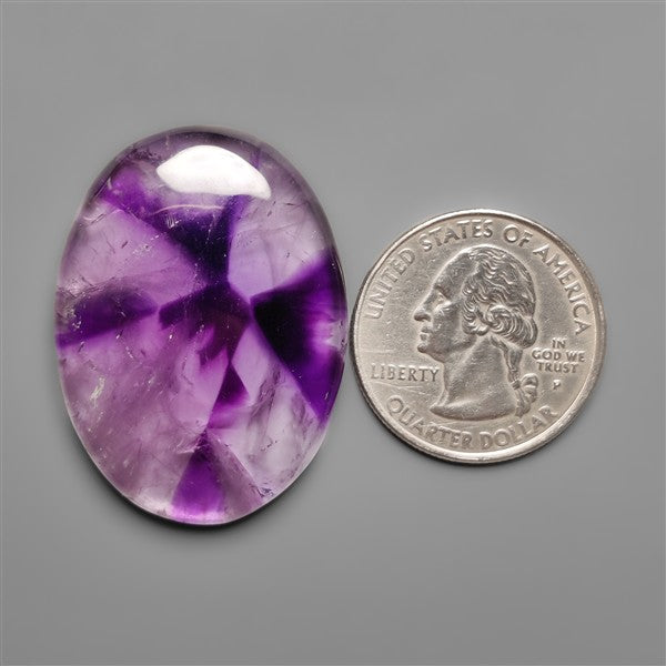 Trapiche Amethyst Cabochon