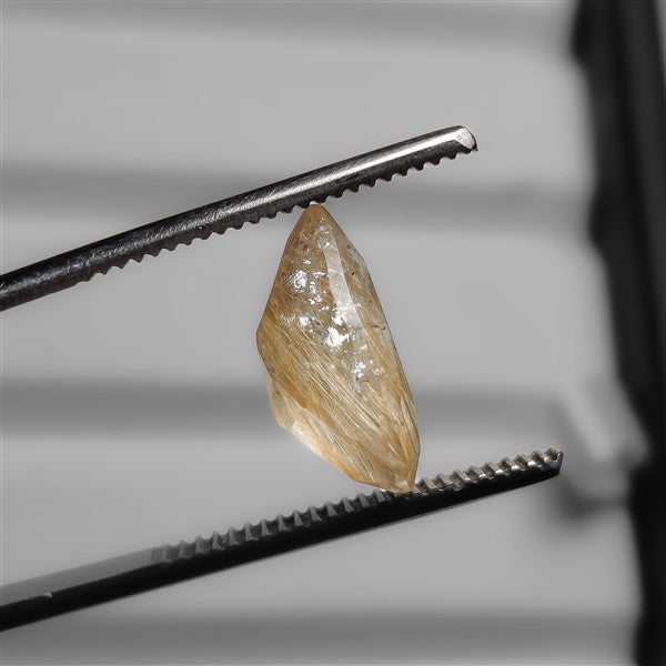 Faceted Golden Rutilated Quartz