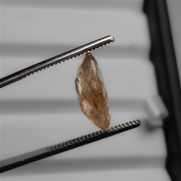 Faceted Golden Rutilated Quartz