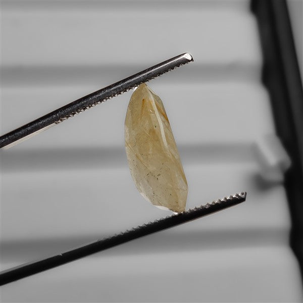 Faceted Golden Rutilated Quartz