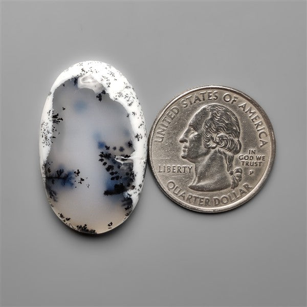 Dendritic Opal Cabochon