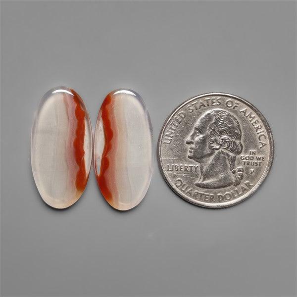Lake Superior Agates Pair