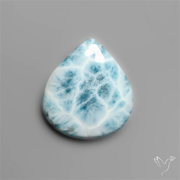 High Grade Larimar Cabochon