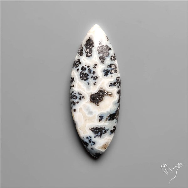 Parallel Dendritic Agate Cabochon