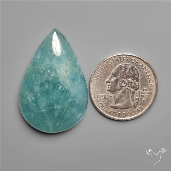 Large Aquamarine Cabochon
