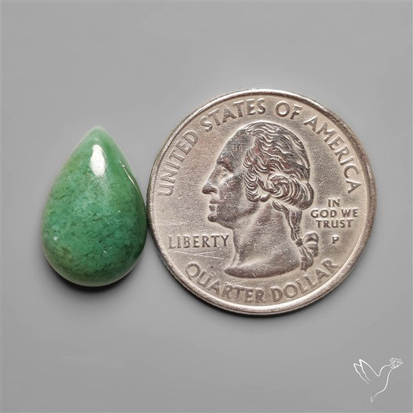 Mtorolite Chrome Chalcedony Drop