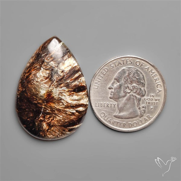 Golden Seraphinite Cabochon