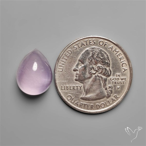 High Dome Lavender Fluorite Cabochon