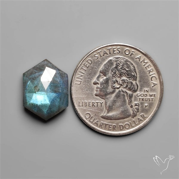 Rose Cut Labradorite