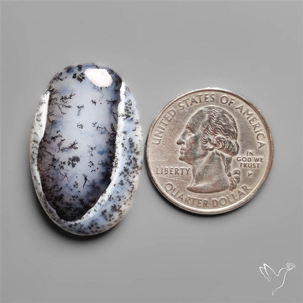 Dendritic Opal Cabochon