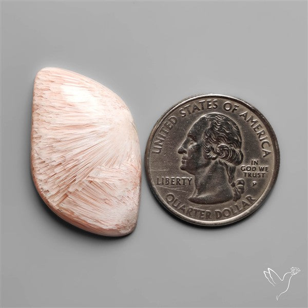 Pink Scolecite Cabochon
