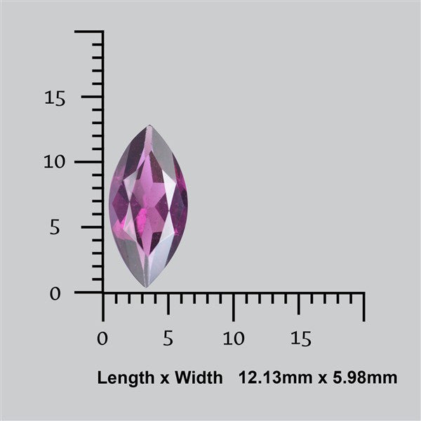 Faceted Rhodolite Garnet