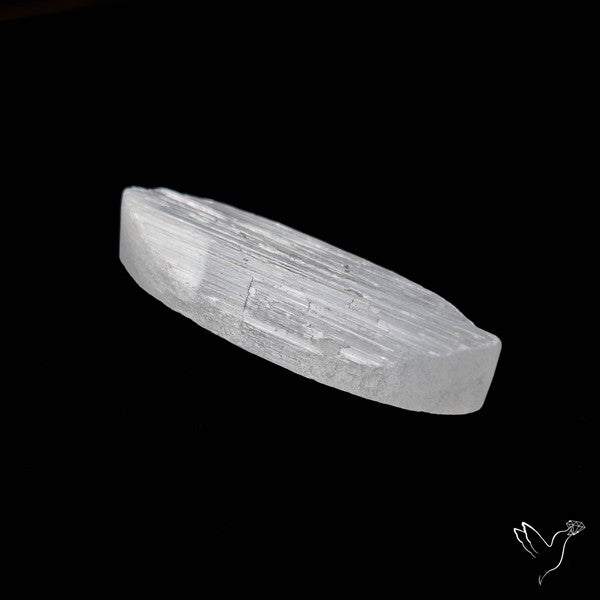 Raw Face Flashy Selenite Druzy