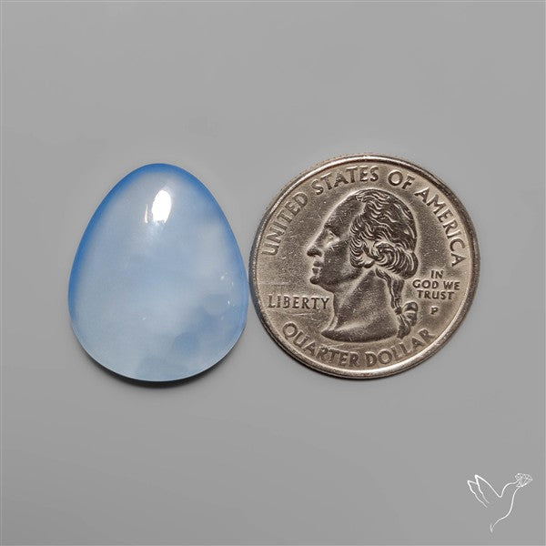 Gem Namibian Blue Chalcedony Cabochons