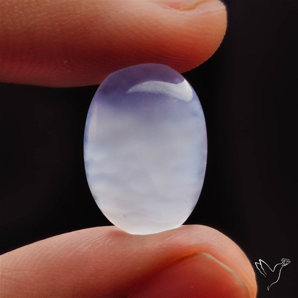Gem Namibian Blue Chalcedony Cabochons