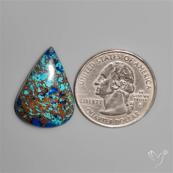 Azurite Chrysocolla Cabochon