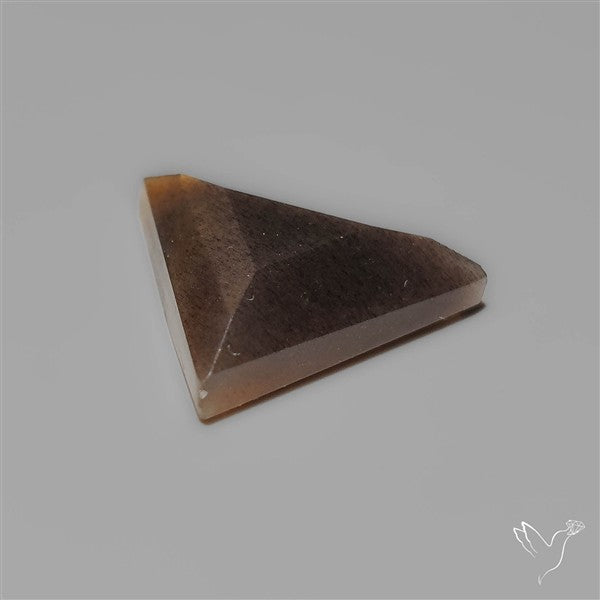 Step Cut Black Sunstone