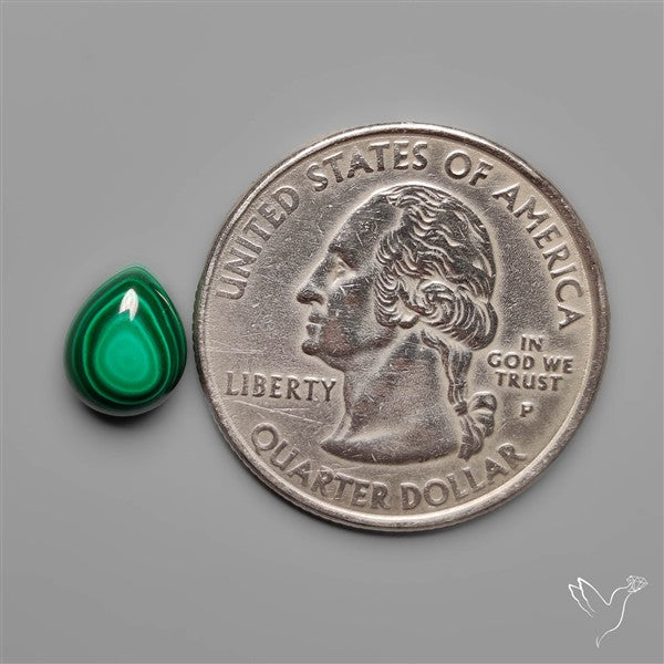 Small Malachite Cabochon