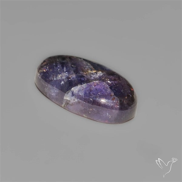 AAA Bloodshot Iolite Sunstone Cabochon