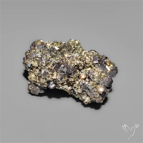 Raw Cubic Pyrite Druzy Specimen