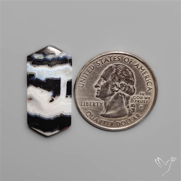Tuxedo Agate Cabochon