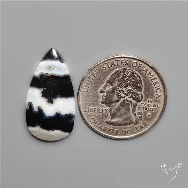 Tuxedo Agate Cabochon