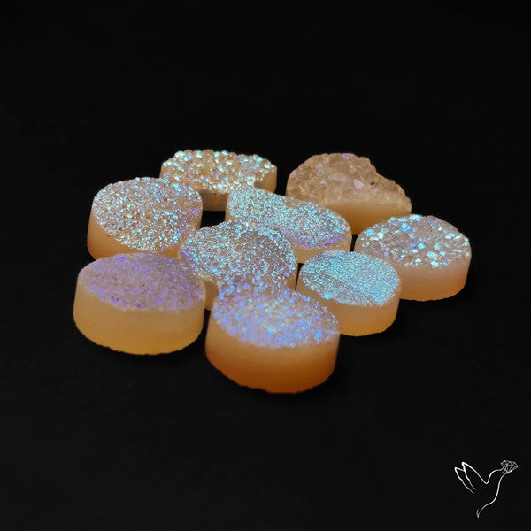 Pearlshine Druzies Lot