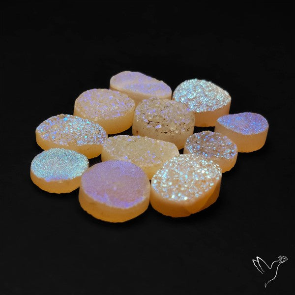 Pearlshine Druzies Lot