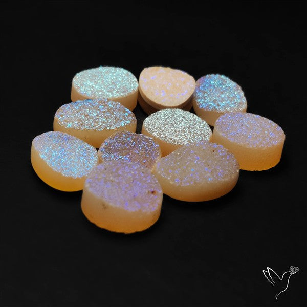 Pearlshine Druzies Lot