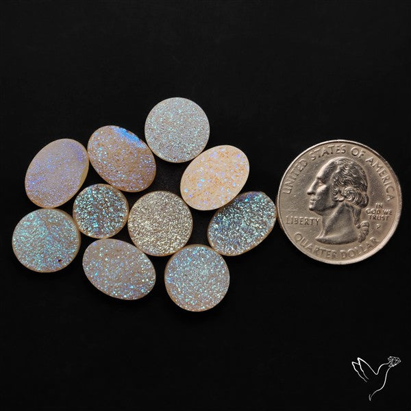Pearlshine Druzies Lot