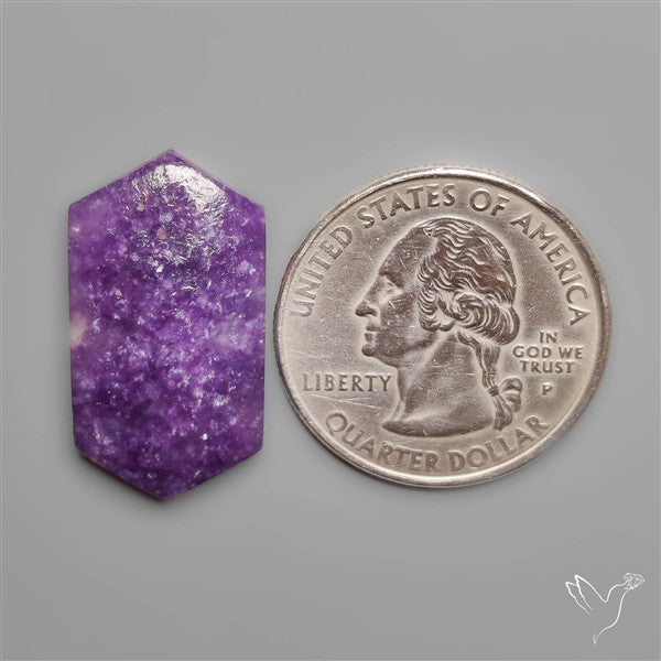 Purple Lepidolite Cabochon