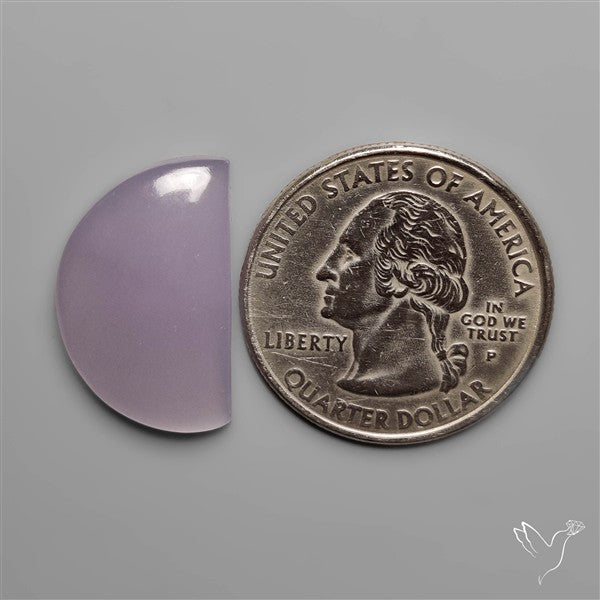Yttrium Fluorite Cabochon