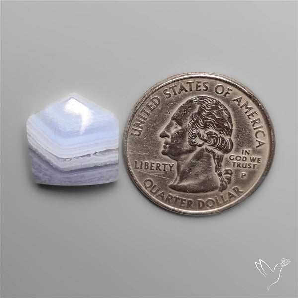 Blue Lace Agate Cabochon
