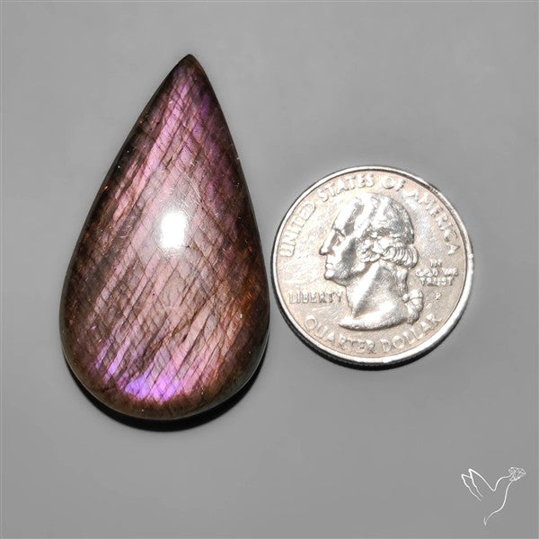 Purple Labradorite Cabochon